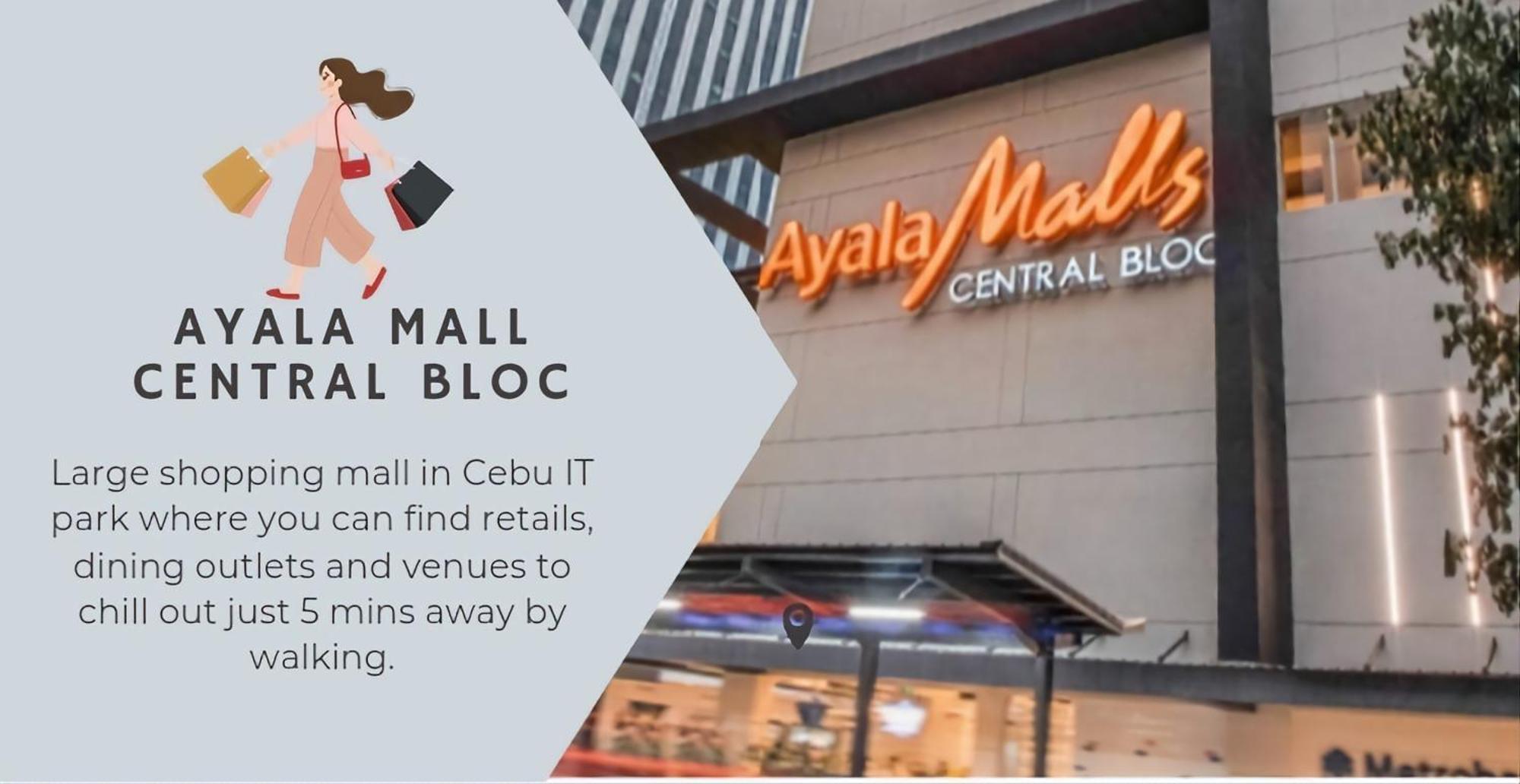 Cebu City Scape At Cebu It Park Exterior foto